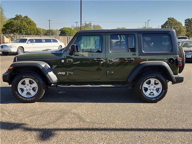 used 2021 Jeep Wrangler Unlimited car, priced at $32,985