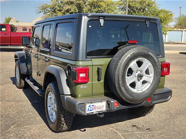 used 2021 Jeep Wrangler Unlimited car, priced at $32,985