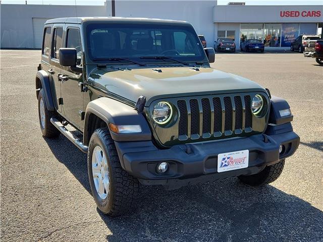 used 2021 Jeep Wrangler Unlimited car, priced at $32,985