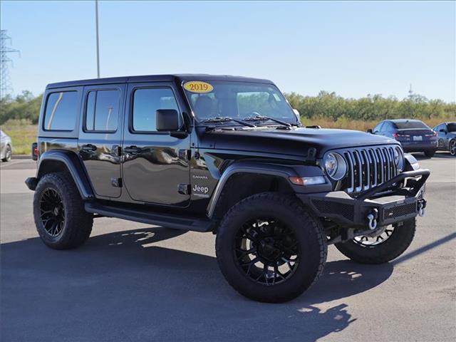 used 2019 Jeep Wrangler Unlimited car, priced at $30,914