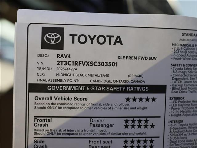 used 2025 Toyota RAV4 car, priced at $35,605