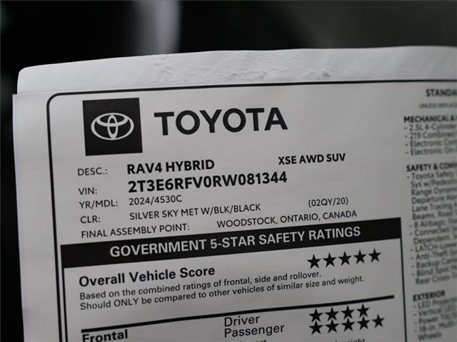 new 2024 Toyota RAV4 Hybrid car, priced at $42,451