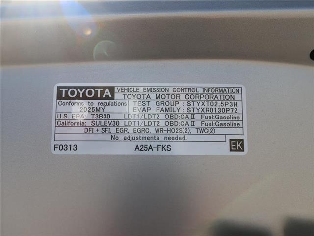 new 2025 Toyota RAV4 car, priced at $35,563