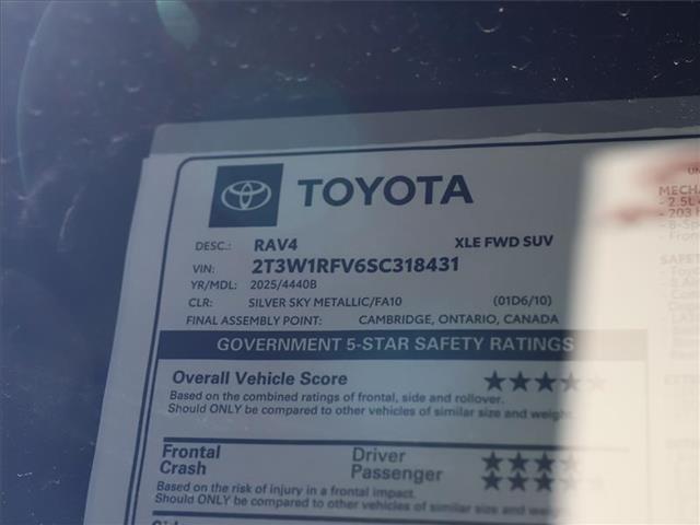 new 2025 Toyota RAV4 car, priced at $37,380