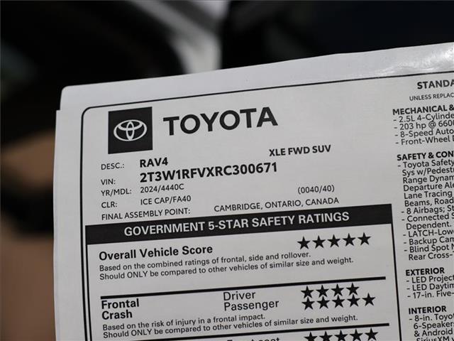 new 2024 Toyota RAV4 car, priced at $36,715