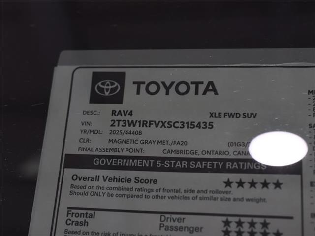 new 2025 Toyota RAV4 car, priced at $37,625