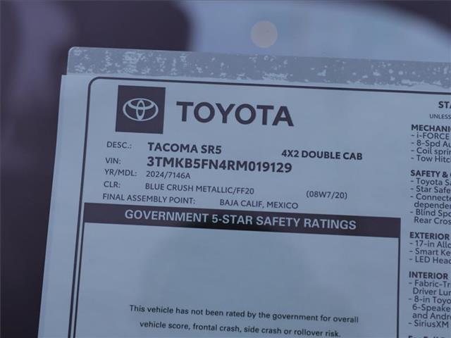 new 2024 Toyota Tacoma car, priced at $44,561