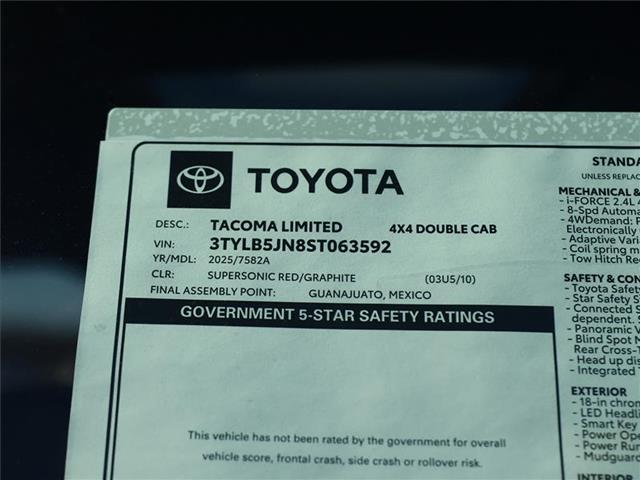 new 2025 Toyota Tacoma car, priced at $61,057