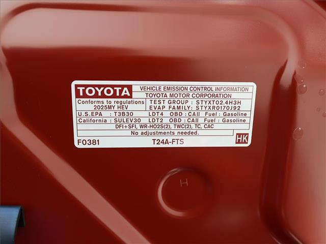 new 2025 Toyota Tacoma Hybrid car, priced at $54,551