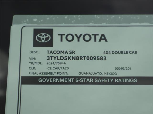 new 2024 Toyota Tacoma car, priced at $43,362