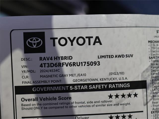 new 2024 Toyota RAV4 Hybrid car, priced at $45,026