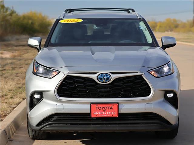 used 2022 Toyota Highlander Hybrid car, priced at $35,681