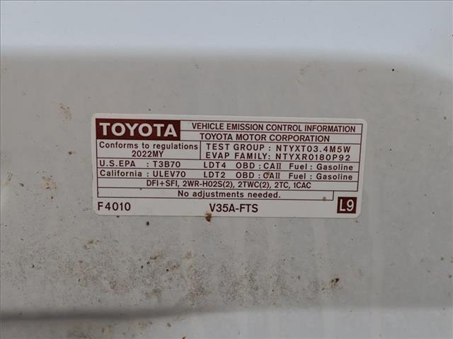 used 2022 Toyota Tundra car, priced at $35,368