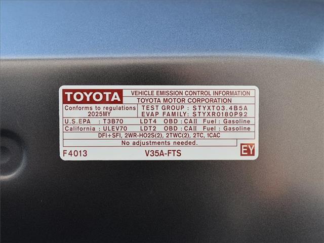 new 2025 Toyota Tundra car, priced at $58,551