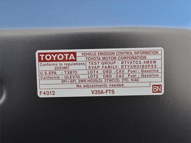 new 2024 Toyota Tundra car, priced at $60,117