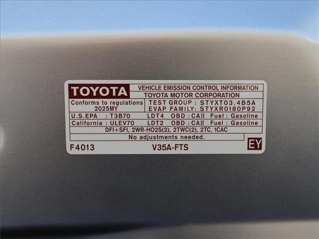 new 2025 Toyota Tundra car, priced at $61,756