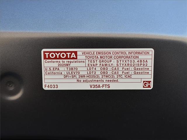 new 2025 Toyota Tundra car, priced at $76,444