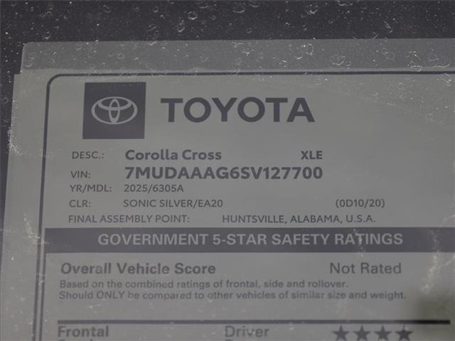 new 2025 Toyota Corolla Cross car, priced at $34,935