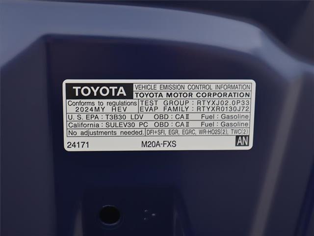 new 2024 Toyota Prius car, priced at $38,477