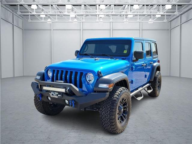 used 2022 Jeep Wrangler Unlimited car, priced at $41,995