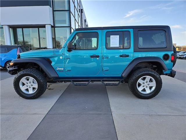 used 2020 Jeep Wrangler Unlimited car, priced at $29,981